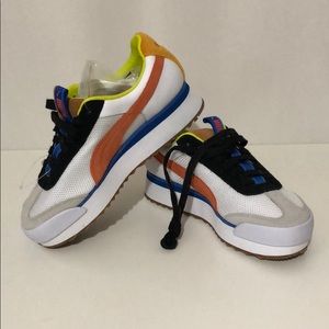 New Puma Roma amor wedge sneaker